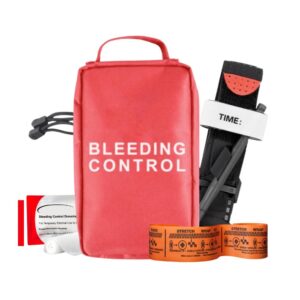 bleeding control kit with tourniquet