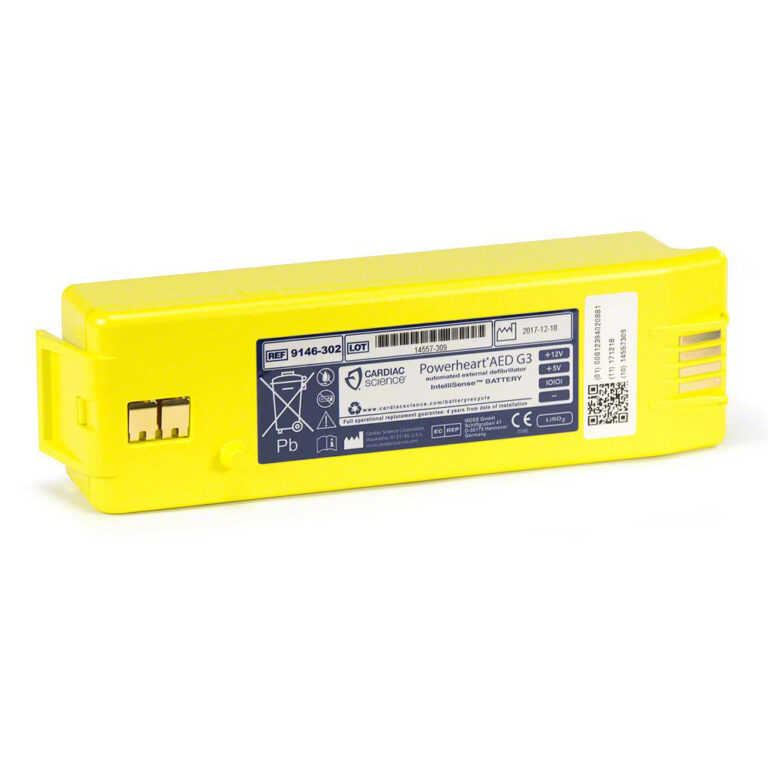 cardiac science powerheart g3 AED battery 9146-302