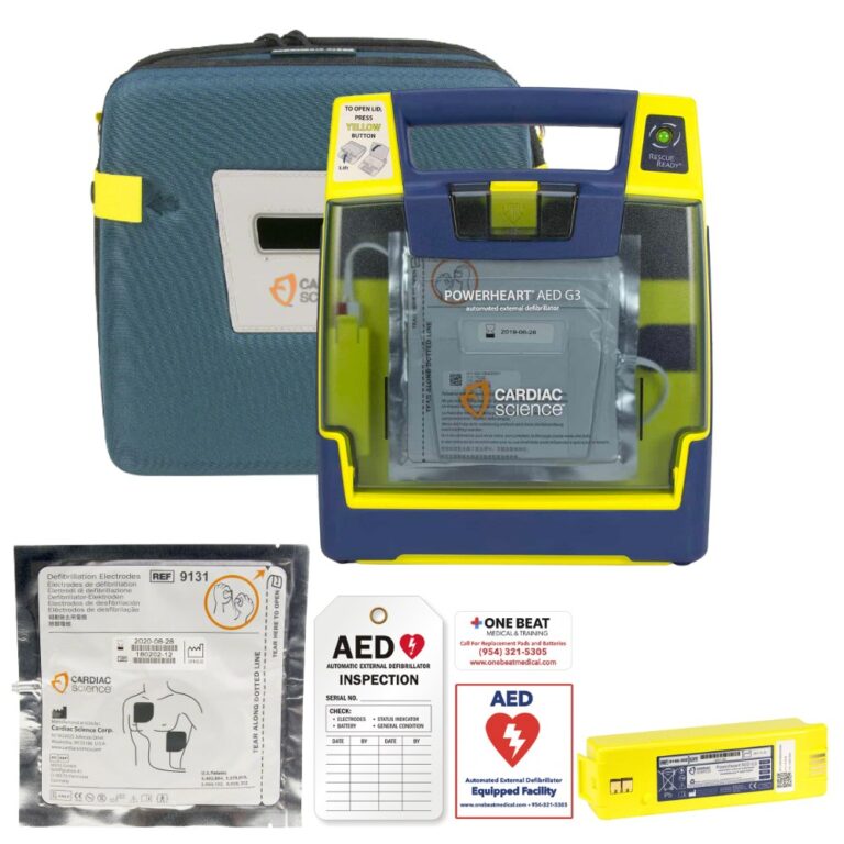 cardiac science powerheart g3 aed package