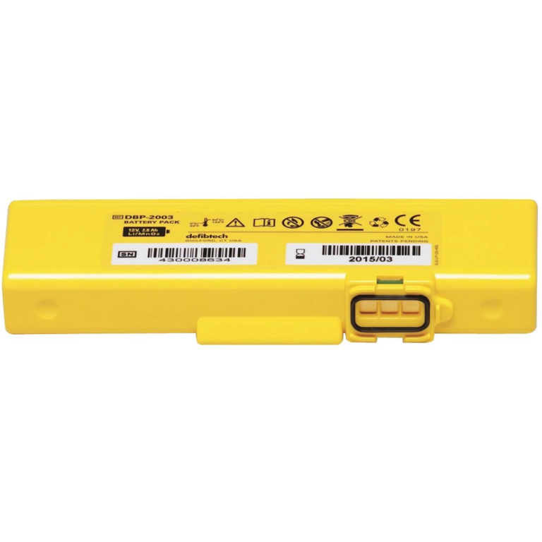 defibtech lifeline view AED battery DCF-2003