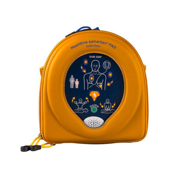 yellow carry case for heartsine AED