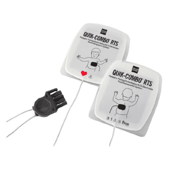 physio-control quik combo rts pediatric electrodes 11996-000093