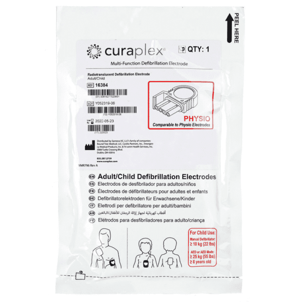curaplex adult defibrillation pads