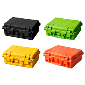 waterproof AED carry case color options