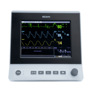 edan x10 patient monitor front view