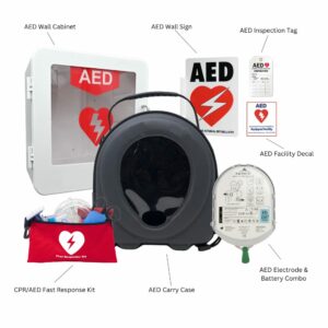 Complete Refurbished AED Package Contents