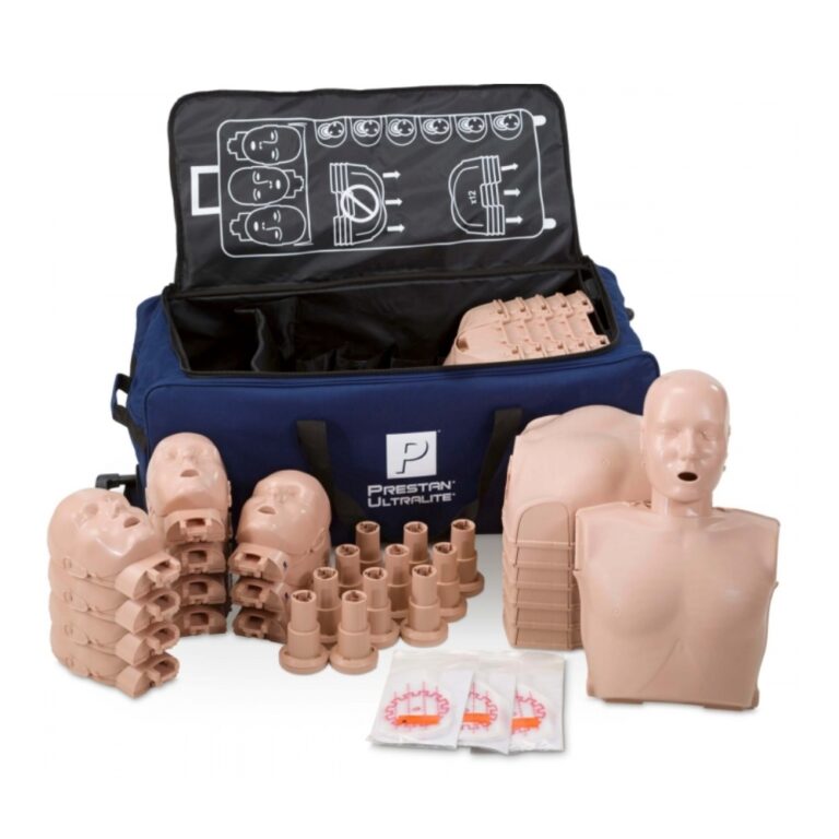 prestan ultralite cpr manikin 12 pack medium skin tone