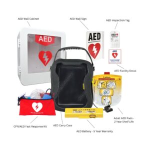 refurbished aed package contents