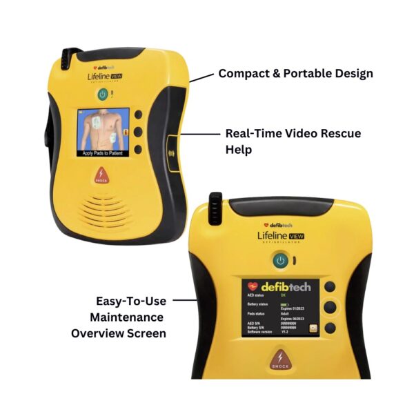 refurbished aed package features