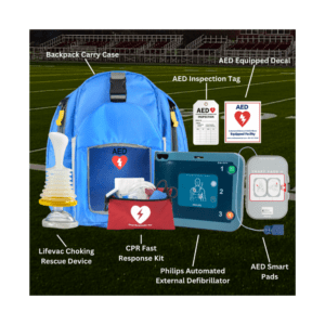 complete sports aed package contents